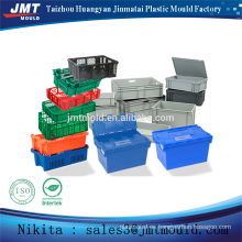 China injection plastic square crate mold factory